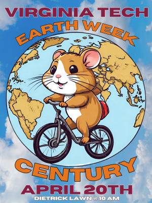 Earth Week Century Bicycle Ride  flyer